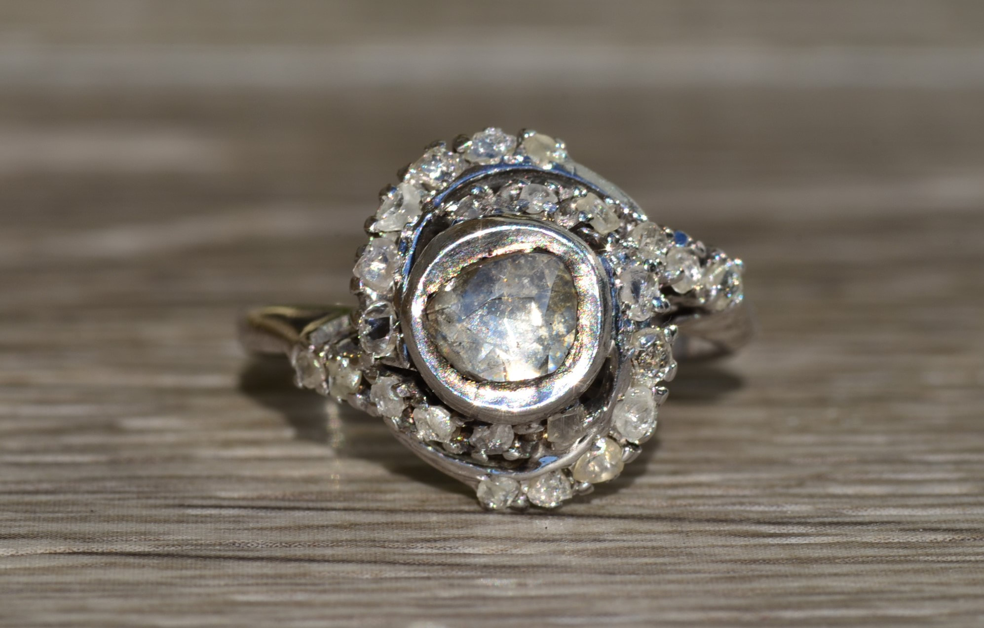 Snowdrift Ring, 3.51ct. Lab-grown Round Rose Cut Diamond | Melanie Casey  Fine Jewelry
