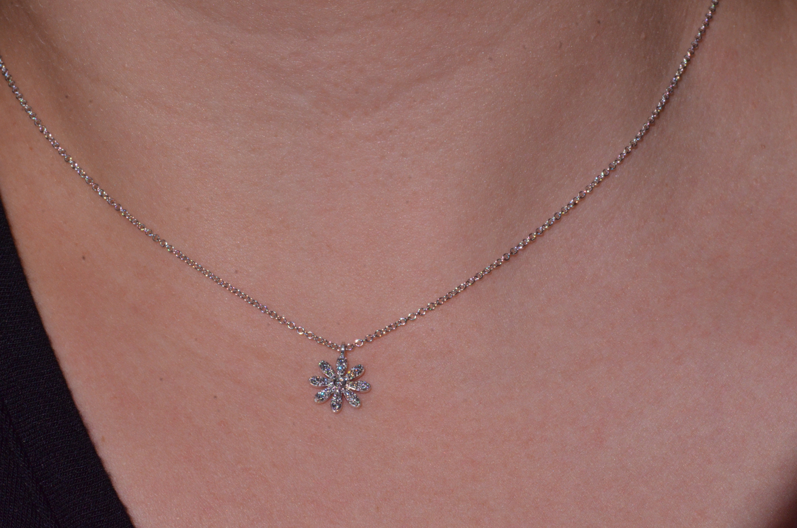 Fancy Snowflake Necklace Round Pavé & Baguette Cut Diamond Necklace Holiday  Gift Snowflake Christmas Necklace Gift for Her BN1952 - Etsy