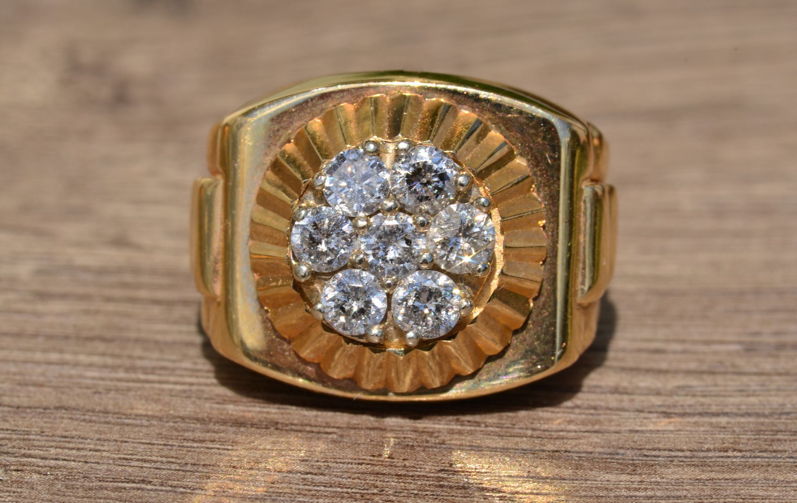 The Beverly Drive: Gentleman's Diamond Pinky Ring