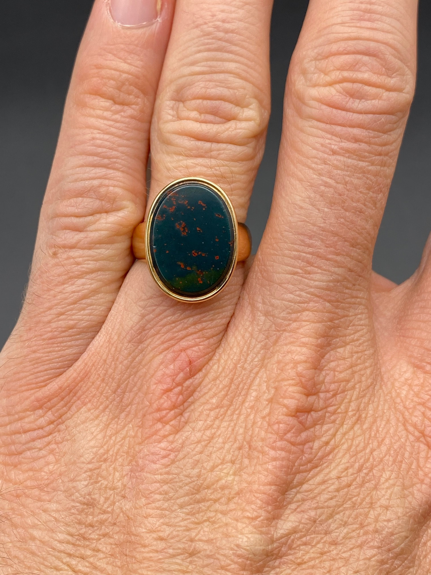 Bloodstone Signet Ring – HerbertandWilks Jewellery