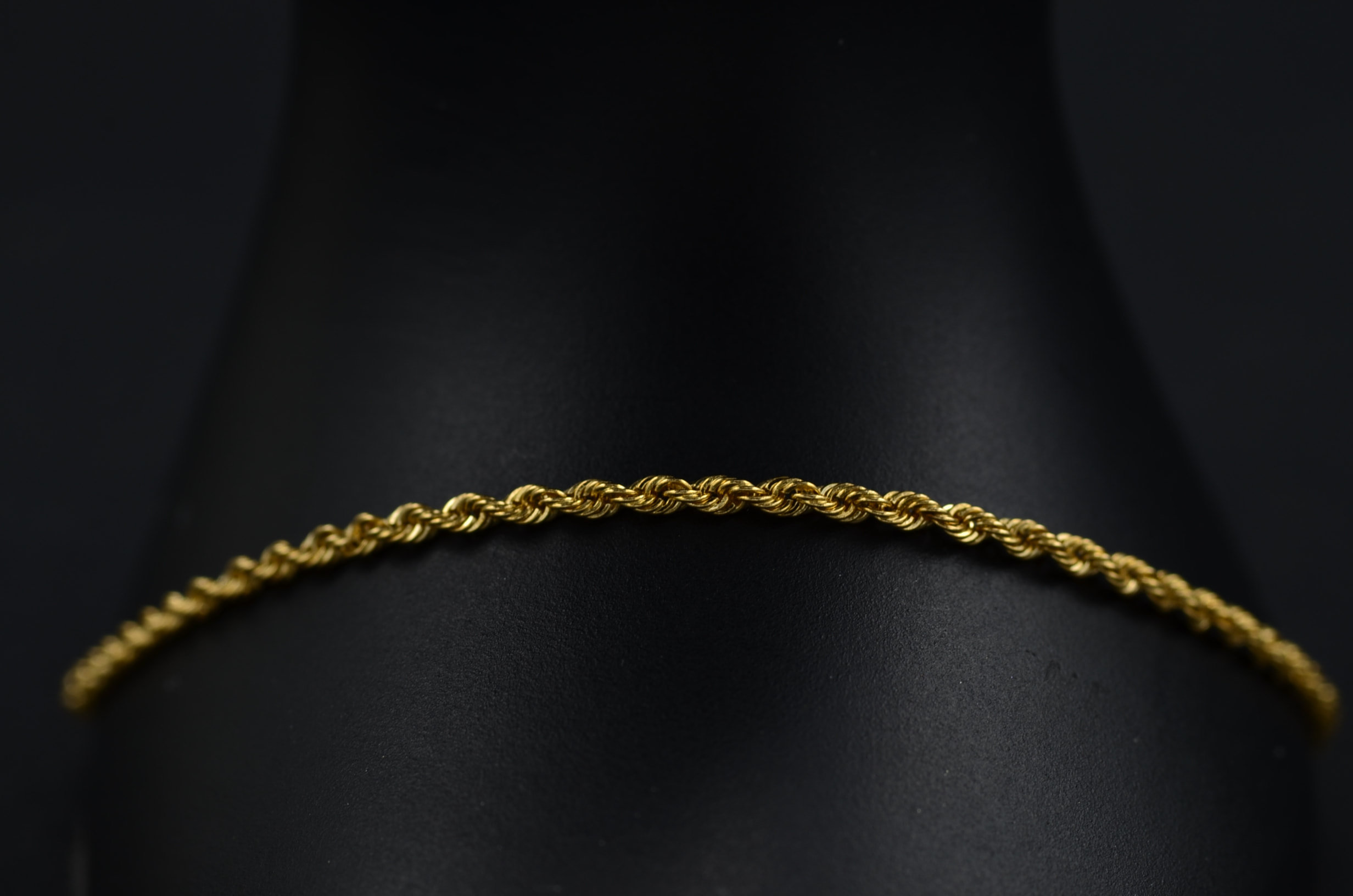 Rebecca My World Gold Twisted Rope Chain Bracelet BWVBBO99